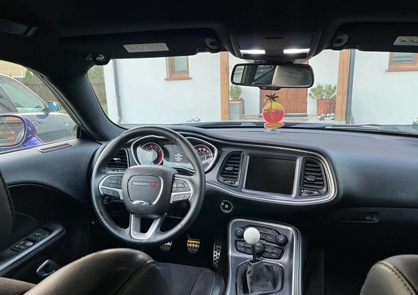 Dodge Challenger cena 154000 przebieg: 79000, rok produkcji 2015 z Ostrołęka małe 301